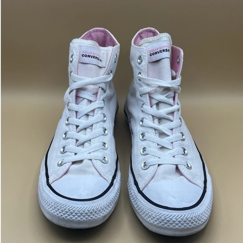 Converse All Star Chuck Taylor HELLO KITTY High Top - Women's Size 9.5 USED